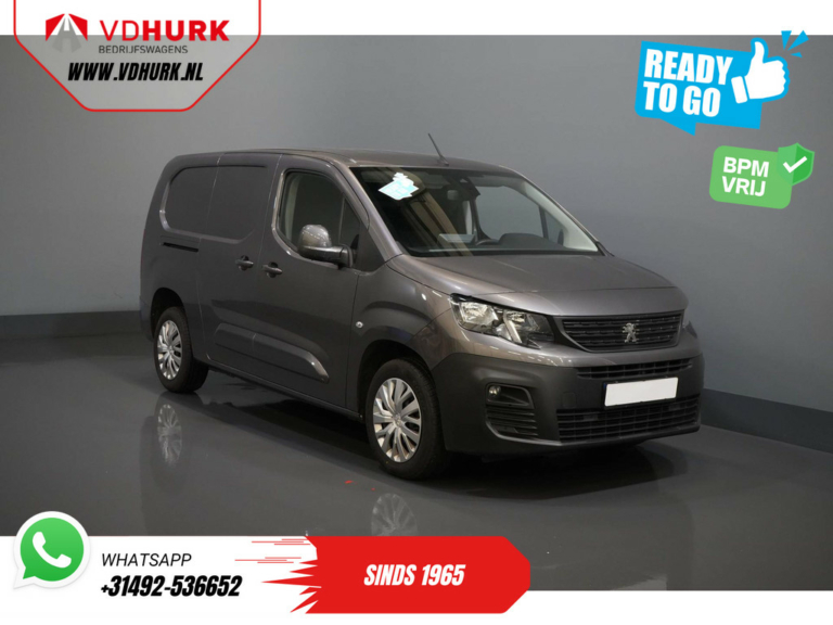 Peugeot Partner Van 1.5 HDI 130 к.с. Авт. L2 BPM БЕЗКОШТОВНО! Ready2Go 3 чол./ CarPlay/ камера/ навігація/ круїз/ PDC