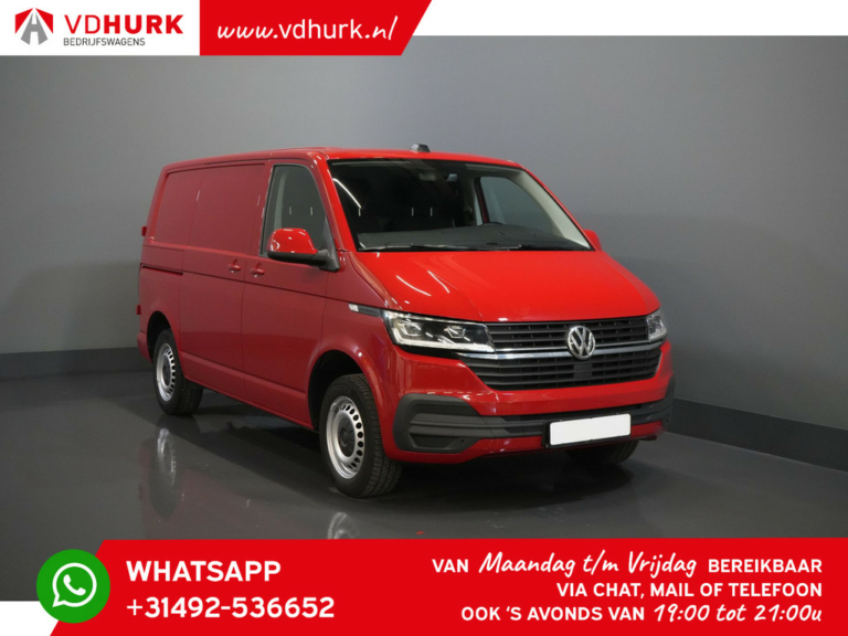 Volkswagen Transporter Bestelbus 2.0 TDI 150 pk DSG Aut. BPM VRIJ! Adapt.Cruise/ 2x Schuifdeur/ LED/ Standkachel/ Stoelverw./ Carplay/ Camera/ PDC/ Airco