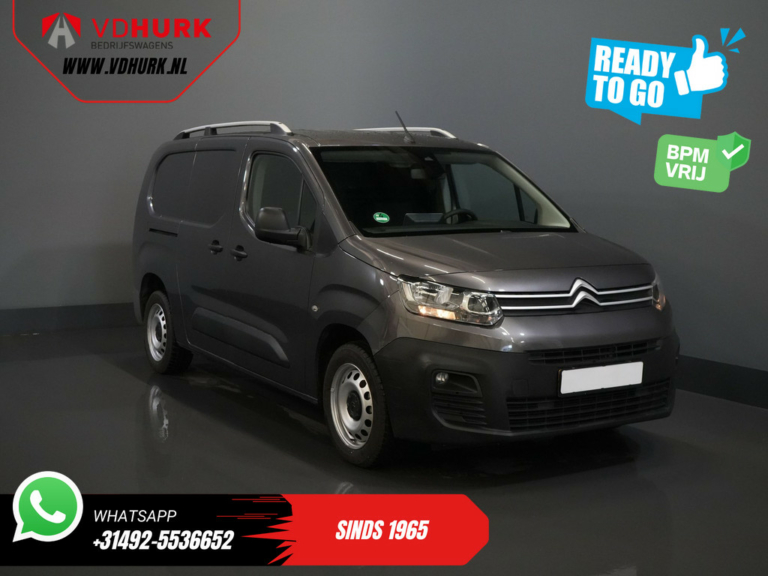 Citroën Berlingo Van 1.5 HDI Aut. 130 hp L2 BPM FREE! MARGE Carplay/ Seat heating/ Cruise/ PDC/ Towbar