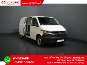 Volkswagen Transporter Bestelbus Volkswagen Transporter T6.1 2.0 TDI 150 pk DSG Aut. L2 2x Schuifdeur/ LED/ Stoelverw./ Standkachel/ Carplay/ 2.5t Trekverm.