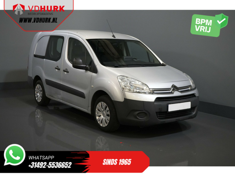 Citroën Berlingo Van 1.6 HDI 90 hp L2 3 Pers./ NL-car/ Navi/ Airco/ Towing hook