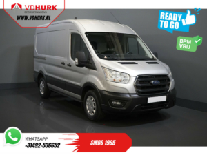 Ford Transit Van 330 2.0 TDCI 130 к.с. Авт. L2H2 BPM БЕЗКОШТОВНО! Адаптація Ready2Go. Круїз/ NL Auto/ Carplay/ Камера/ PDC/ Фаркоп