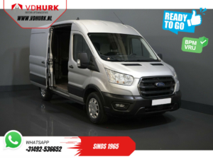 Ford Transit Van 330 2.0 TDCI 130 к.с. Авт. L2H2 BPM БЕЗКОШТОВНО! Адаптація Ready2Go. Круїз/ NL Auto/ Carplay/ Камера/ PDC/ Фаркоп