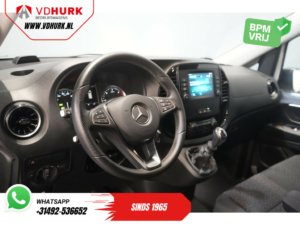 Mercedes-Benz Vito Bestelbus 114 CDI L2 BPM VRIJ! 270gr. Deuren/ Stoelverw./ Navi/ Carplay/ PDC/ Cruise/ Airco