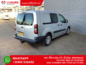 Citroën Berlingo Van 1.6 HDI 90 KM L2 BPM GRATIS! 3 osoby / NL-car / Airco / Navi / hak holowniczy