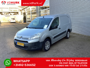 Citroën Berlingo Van 1.6 HDI 90 KM L2 BPM GRATIS! 3 osoby / NL-car / Airco / Navi / hak holowniczy