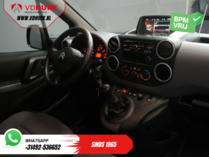 Citroën Berlingo Bestelbus 1.6 HDI 90 pk L2 BPM VRIJ! 3 Pers./ NL-auto/ Airco/ Navi/ Trekhaak