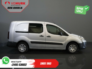 Citroën Berlingo Bestelbus 1.6 HDI 90 pk L2 BPM VRIJ! 3 Pers./ NL-auto/ Airco/ Navi/ Trekhaak