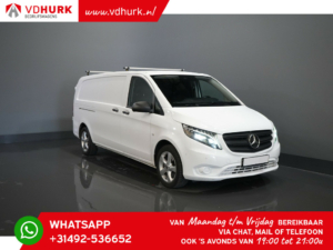 Mercedes-Benz Vito Van 119 CDI Aut. L3 BPM GRATIS! LED/ Ogrzewanie postojowe/ Ogrzewanie siedzeń/ Navi/ Carplay/ PDC/ Kamera/ Hak holowniczy