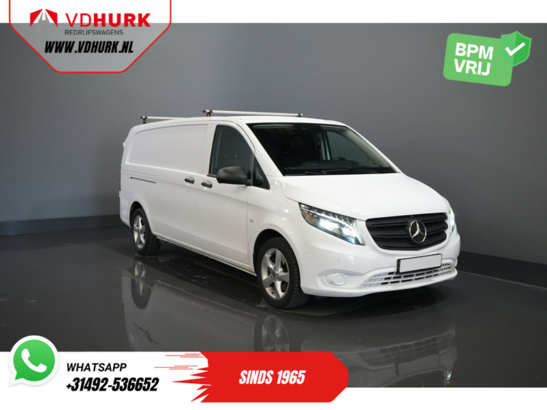 Mercedes-Benz Vito Furgoneta 119 CDI Aut. L3 BPM ¡GRATIS! LED/ Calefacción de pie/ Calefacción de asiento/ Navi/ Carplay/ PDC/ Cámara/ Gancho de remolque