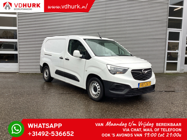 Vauxhall Combo Van 1.6D 100 KM L2 POJAZD 2x drzwi przesuwne/ PDC/ Rejs/ Wnętrze/ Klimatyzacja