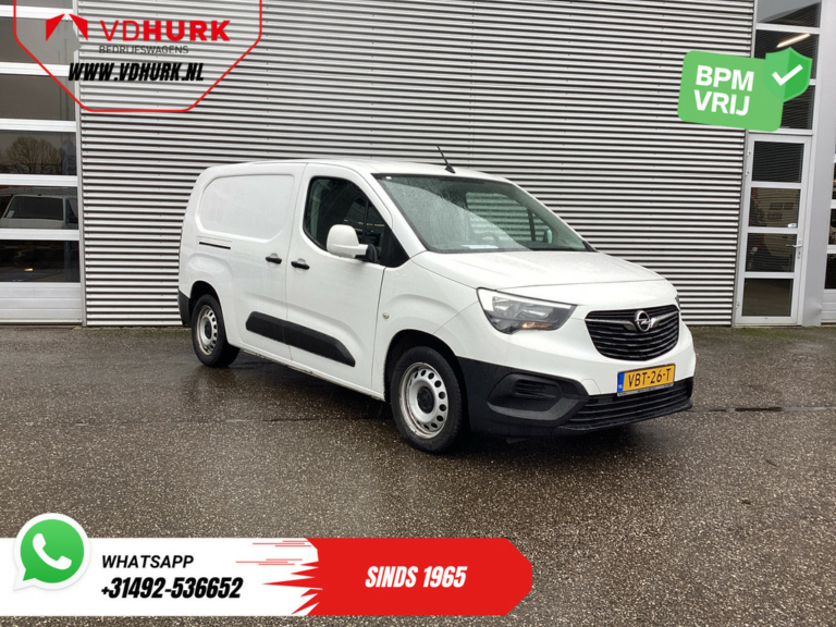 Vauxhall Combo Van 1.6D 100 cv L2 VEICOLO A SCORRIMENTO 2x porta scorrevole/ PDC/ Crociera/ Interni/ Aria condizionata