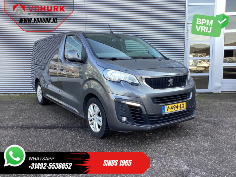 Peugeot Expert Van 2.0 HDI Aut. 180 hp L3 BPM FREE! 2x Elek. slide./ Alarm III/ LMV/ Carplay/ PDC/ Navi/ Keyless/ Airco