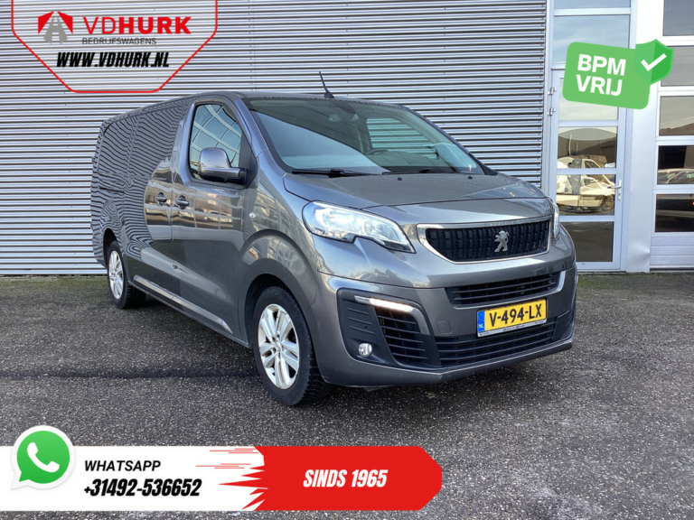 Peugeot Expert Van 2.0 HDI Aut. 180 KM L3 BPM GRATIS! 2x Elek. slide./ Alarm III/ LMV/ Carplay/ PDC/ Navi/ Keyless/ Airco