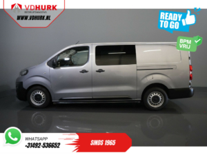 Peugeot Expert Van 2.0 HDI 125 KM Aut DC Double Cab Ready2Go BPM GRATIS! Ready2Go Adapt.Cruise/ 2xDrzwi przesuwne/ Carplay/ Head-up/ Climate/ NL Auto