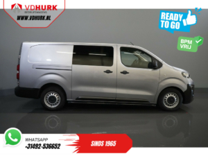 Peugeot Expert Van 2.0 HDI 125 cv Aut DC Doppia Cabina Ready2Go BPM GRATIS! Ready2Go Adapt.Cruise/ 2xPorte scorrevoli/ Carplay/ Head-up/ Clima/ NL Auto