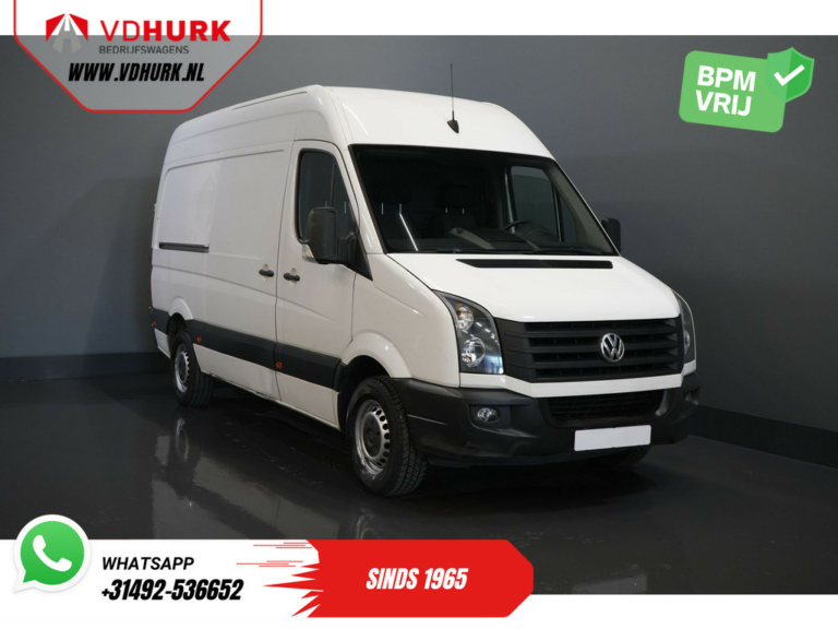 Volkswagen Crafter Van 2.0 TDI L2H2 Ремінь безпеки/ Круїз/ Кондиціонер/ Буксирувальний гак/ ТО 12-2025