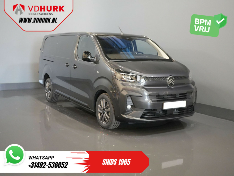 Citroën Jumpy Van 2.0 HDI 180 к.с. Aut. L3 BPM БЕЗКОШТОВНО! LED/ Віртуальний кокпіт/ Кермо/ Наві/ Carplay/ Камера/ Клімат/ PDC/ LMV/ Круїз