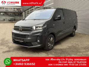 Citroën Jumpy Van 2.0 HDI 180 KM Aut. L3 BPM GRATIS! LED/ Wirtualny kokpit/ Kierownica/ Navi/ Carplay/ Kamera/ Klimatyzacja/ PDC/ LMV/ Tempomat