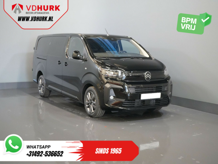 Citroën Jumpy Van 2.0 HDI 180 к.с. Aut. L3 BPM БЕЗКОШТОВНО! LED/ Віртуальний кокпіт/ Кермо/ Наві/ Carplay/ Камера/ Клімат/ PDC/ LMV/ Круїз