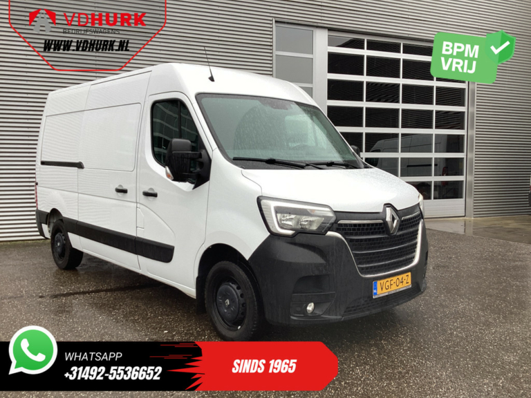 Renault Master Van T35 2.3 dCi 135 cv L2H2 BPM GRATIS! NL auto/ 270Gr.Porte/ 2.5t Dispositivo di traino/ Carplay/ Navi/ PDC/ Airco