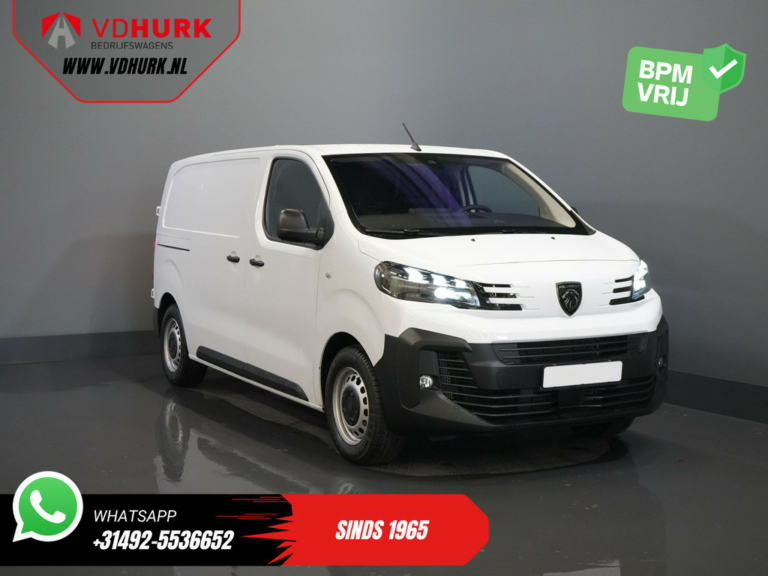 Peugeot Expert Van 2.0 HDi 145 hp Aut. L2 BPM FREE! LED/ Virtual Cockpit/ Carplay/ Navi/ Cruise/ Camera