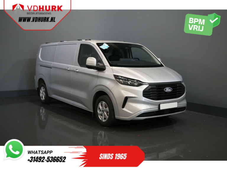 Ford Transit Custom Van 320 2.0 TDCI 136 KM L2 Limited BPM GRATIS! LED/ Ogrzewanie foteli/ Klimatyzacja/ Carplay/ Kamera/ PDC/ Tempomat