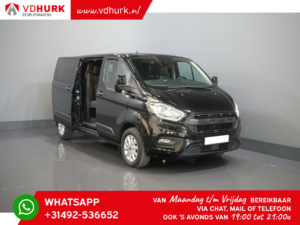 Ford Transit Custom Vans 2.0 TDCI 130 к.с. L2 DC Double Cab 2xSliding Door/ 2.8t Towing System/ Carplay/ Seatverw./ Cruise/ PDC/ LMV/ Towing Hook