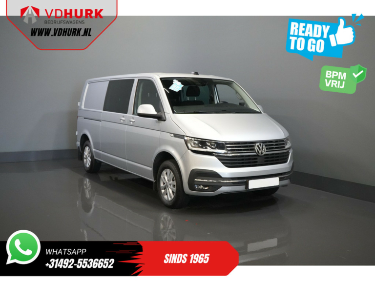 Volkswagen Transporter Van 2.0 TDI 150 hp DSG Aut. L2 DC Double Cab Highline BPM FREE! Adapt.Cruise/ LED/ 2xSliding door/ Stand heater/ Carplay/ Seatverw.