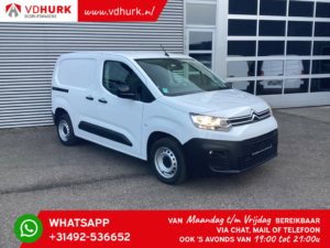 Citroën Berlingo Bestelbus 1.2 PureTech 110 pk BENZINE BPM VRIJ! Carplay/ Navi/ Airco/ Cruise /PDC