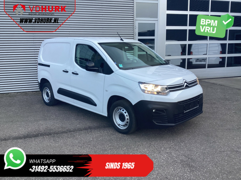 Citroën Berlingo Van 1.2 PureTech 110 hp BENZINE BPM FREE! Carplay/ Navi/ Airco/ Cruise/ PDC