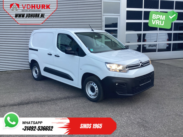 Citroën Berlingo Van 1.2 PureTech 110 CP BENZINE BPM FREE! Carplay/ Navi/ Airco/ Cruise/ PDC