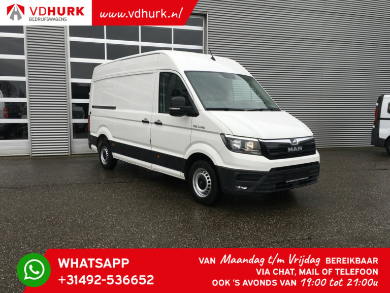 MAN TGE Van 3.140 2.0 TDI DSG Aut. L3H3 BPM FREE! 270Gr.Türen/ Gev.Sitze/ Navi/ Carplay/ Kamera/ Cruise/ Anhängerkupplung/ Airco