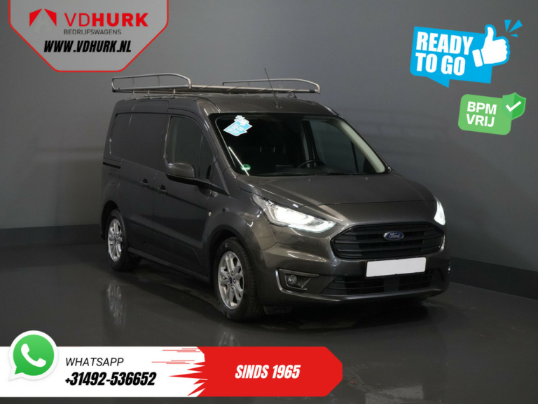 Ford Transit Connect Van 1.5 TDCI 100 к.с. BPM БЕЗКОШТОВНО! Ready2Go NL Авто/ 3персони/ Багажник/ Carplay/ Клімат/ Круїз/ Камера/ Парктронік/ Фаркоп