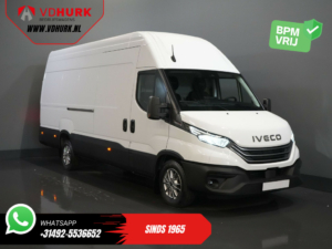 Iveco Daily Bestelbus 35S18HV 3.0 180 pk Aut. L4H3 BPM VRIJ! LED/ Virtual Cockpit/ Adapt.Cruise/ Gev.stoel/ 270gr deuren/ Navi/ Climate/ Carplay/ Came