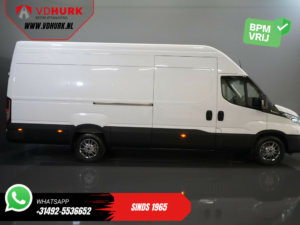 Iveco Daily Bestelbus 35S18HV 3.0 180 pk Aut. L4H3 BPM VRIJ! LED/ Virtual Cockpit/ Adapt.Cruise/ Gev.stoel/ 270gr deuren/ Navi/ Climate/ Carplay/ Came