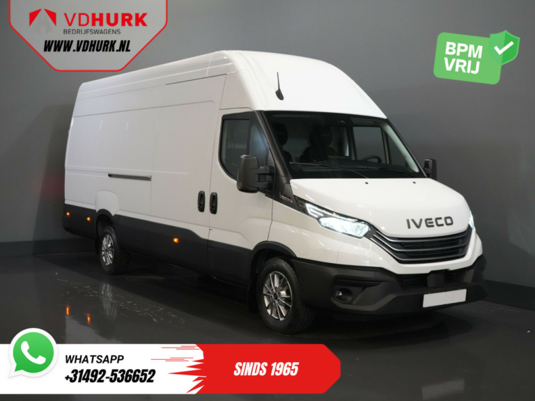 Iveco Daily Van 35S18HV 3.0 180 к.с. Авт. L4H3 BPM БЕЗКОШТОВНО! LED/ Віртуальний кокпіт/ Адапт.круїз/ Гев.стілець/ 270гр двері/ Навігатор/ Клімат/ Carplay/ Приїхав