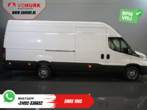 Iveco Daily Van 35S18HV 3.0 180 hp Aut. L4H3 BPM FREE! LED/ Virtual Cockpit/ Adapt.Cruise/ Gev.stoel/ 270gr Türen/ Navi/ Klima/ Carplay/ Came