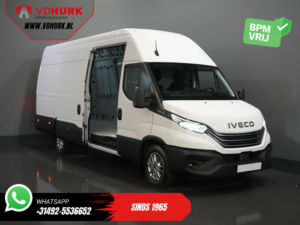 Iveco Daily Bestelbus 35S18HV 3.0 180 pk Aut. L4H3 BPM VRIJ! LED/ Virtual Cockpit/ Adapt.Cruise/ Gev.stoel/ 270gr deuren/ Navi/ Climate/ Carplay/ Came