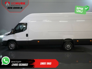 Iveco Daily Bestelbus 35S18HV 3.0 180 pk Aut. L4H3 BPM VRIJ! LED/ Virtual Cockpit/ Adapt.Cruise/ Gev.stoel/ 270gr deuren/ Navi/ Climate/ Carplay/ Came