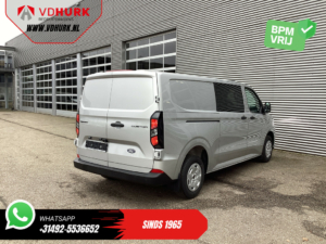 Ford Transit Custom Bestelbus 320 2.0 TDCI 150 pk L2 Trend DC Dubbel Cabine BPM VRIJ! Garantie 5J of 200.000 km/ 2xSchuifdeur/ LED/ Stoelverw./ Virtual Cockpi