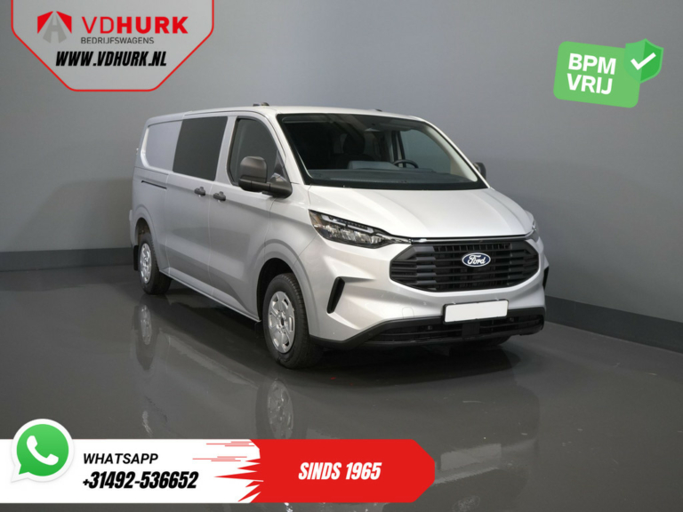 Ford Transit Custom Van 320 2.0 TDCI 150 к.с. L2 Trend DC Double Cab BPM БЕЗКОШТОВНО! Гарантія 5 років або 200 000 км/ 2х розсувні двері/ світлодіоди/ електропривод сидінь/ віртуальна кабіна