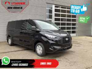 Ford Transit Custom Bestelbus 2.0 TDCI 150 pk Trend DC Dubbel Cabine BPM VRIJ! Garantie 5J of 200.00km/ Adapt.Cruise/ 2xSchuifdeur/ LED/ Navi/ Stoelverw./ Vir