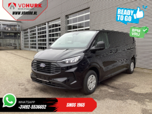 Ford Transit Custom Bestelbus 2.0 TDCI 150 pk Trend DC Dubbel Cabine BPM VRIJ! Garantie 5J of 200.00km/ Adapt.Cruise/ 2xSchuifdeur/ LED/ Navi/ Stoelverw./ Vir