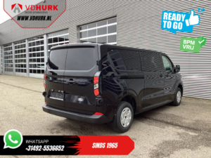 Ford Transit Custom Bestelbus 2.0 TDCI 150 pk Trend DC Dubbel Cabine BPM VRIJ! Garantie 5J of 200.00km/ Adapt.Cruise/ 2xSchuifdeur/ LED/ Navi/ Stoelverw./ Vir