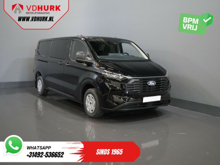 Ford Transit Custom Van 2.0 TDCI 150 hp Trend DC Double Cab BPM FREE! Warranty 5Y or 200.00km/ Adapt.Cruise/ 2xSliding door/ LED/ Navi/ Seatverw./ Vir