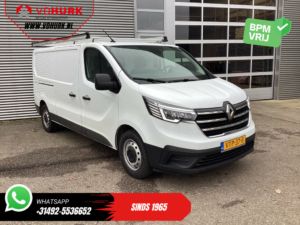 Renault Trafic Bestelbus 2.0 dCi L2 BPM VRIJ! NL Auto/ LED/ Navi /Carplay /Trekhaak/ Imperiaal/ PDC