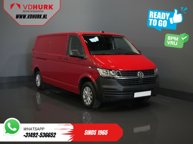 Volkswagen Transporter Van 2.0 TDI L2 BPM FREE! Ready2Go Stand heater/ Seat heating/ Carplay/ Cruise/ PDC/ Towbar