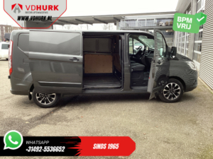 Ford Transit Custom Bestelbus 300 2.0 TDCI L2 130pk Aut. BPM VRIJ! Navi/ Airco/ Carplay/ Cruise / Camera / PDC V+A /Led /Trekhaak/ LMV/