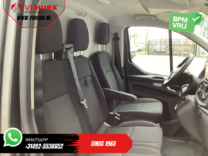 Ford Transit Custom Bestelbus 300 2.0 TDCI L2 130pk Aut. BPM VRIJ! Navi/ Airco/ Carplay/ Cruise / Camera / PDC V+A /Led /Trekhaak/ LMV/